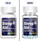HealthA2Z Sleep Aid 200 Caplets | Diphenhydramine HCl 25mg | Regular Strength Sleeping Pills
