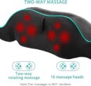 AERLANG Shiatsu Back and Neck Massager, Back Massager Deep Tissue Kneading Neck and Shoulder Massage with Heat