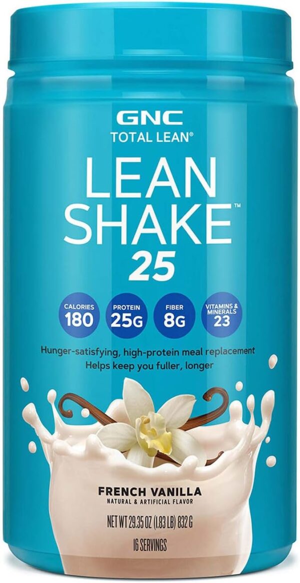 GNC Lean Shake 25 Meal Replacement Powder, Weight Management