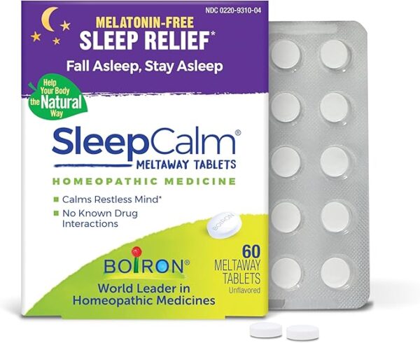 Boiron SleepCalm Sleep Aid for Deep, Relaxing, Restful Nighttime Sleep
