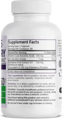 Bronson Sambucus Elderberry with Zinc & Vitamin C Triple Immune Support Complex Immune & Antioxidant Protection