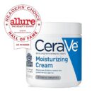 CeraVe Moisturizing Cream, Body and Face Moisturizer for Dry Skin