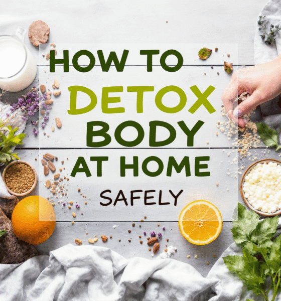 How to Detox Your Body Safely at Home