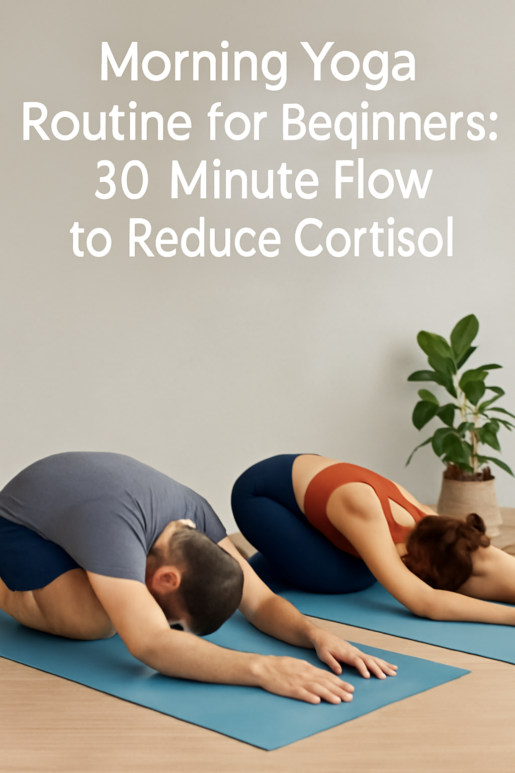 "Morning Yoga Routine for Beginners: 30-Minute Flow to Reduce Cortisol